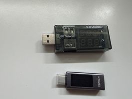 USB C und USB A Voltmeter, Versand möglich