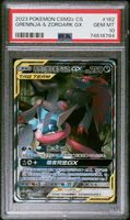 Greninja & Zoroark GX PSA 10 Tag Team CN Pokémon