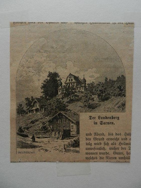 Incisioni: Der Landenberg Sarnen – Usato da Risch venduto da Rischli15 2