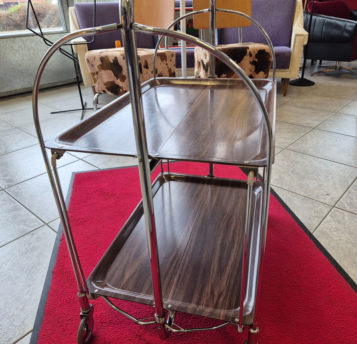 Servierwagen: Gerlinol Dinette, Folding Trolley, Servierwagen Klappbar – Gebraucht aus Nottwil von Wondewa-Shop 8