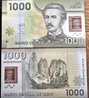 CHILI 1000 PESOS 2020 (UNC) POLYMERE