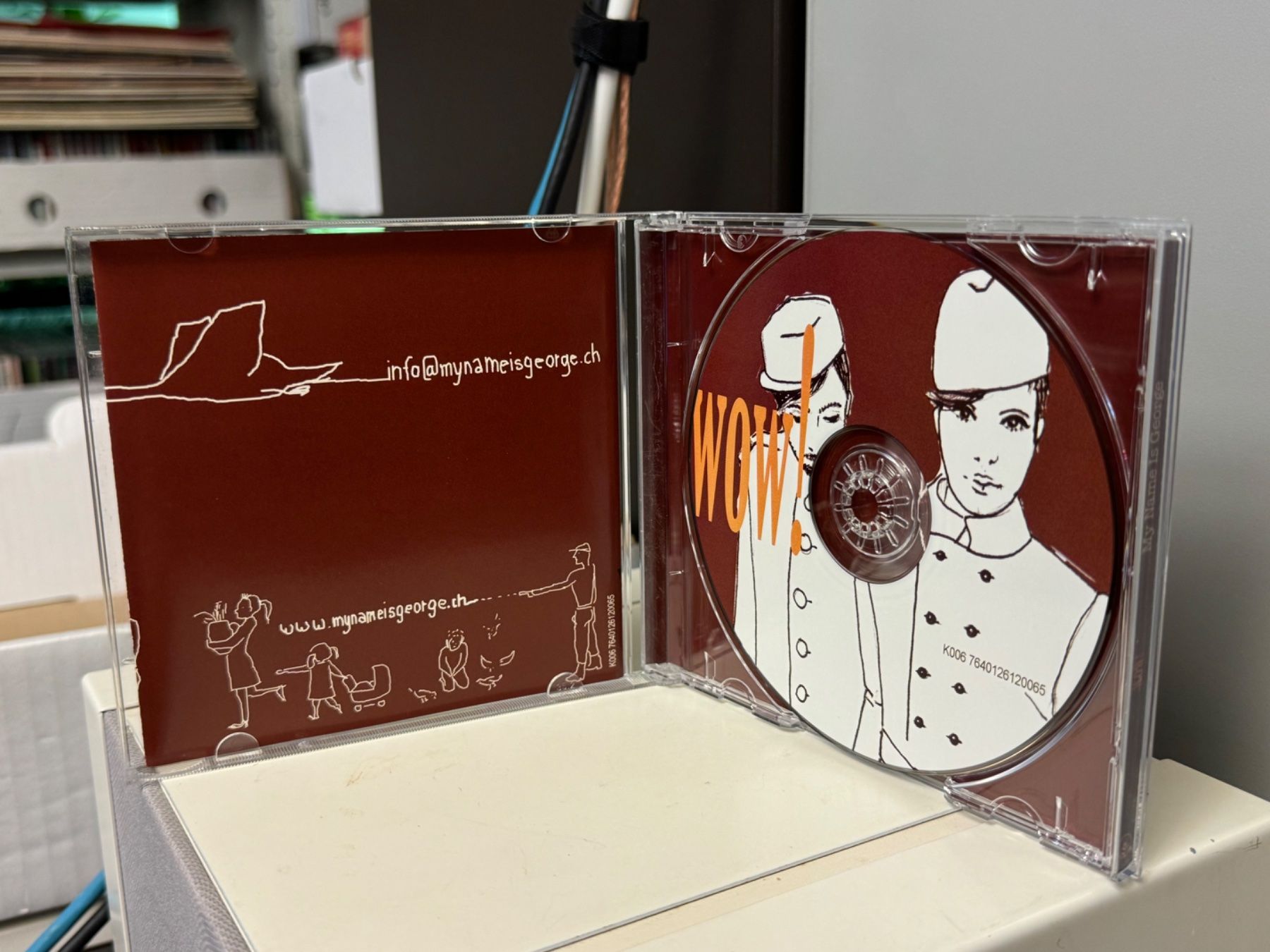 CD: My Name Is George - Wow! - HA11K – Nuovo (secondo la descrizione) da Küsnacht ZH venduto da Jazztilldawn 2