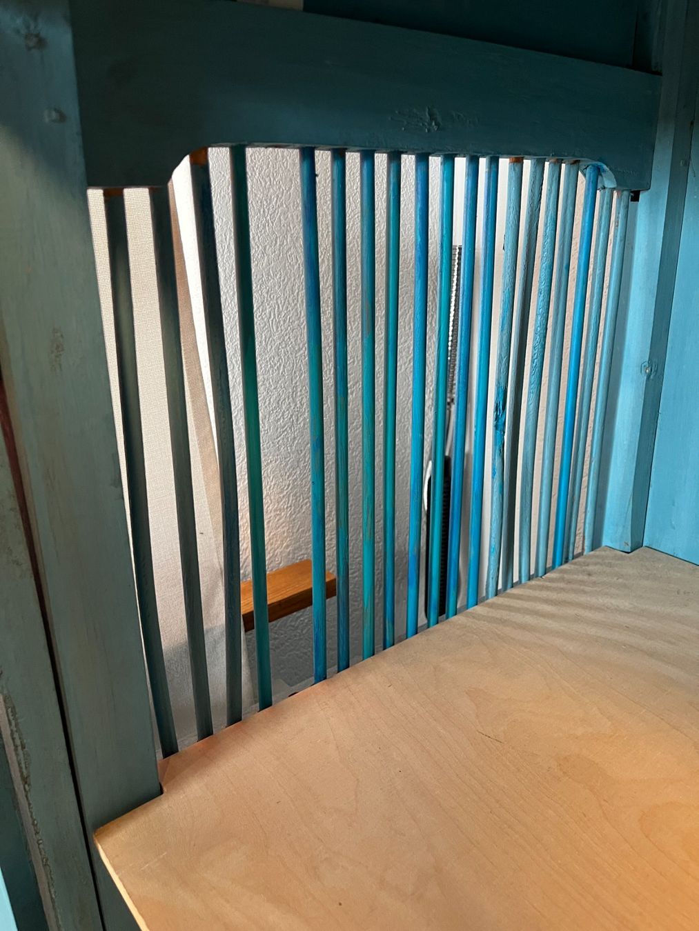 Armoires: Blauer indonesischer Schrank – D'occasion à Brugg AG par kja_86hm 4