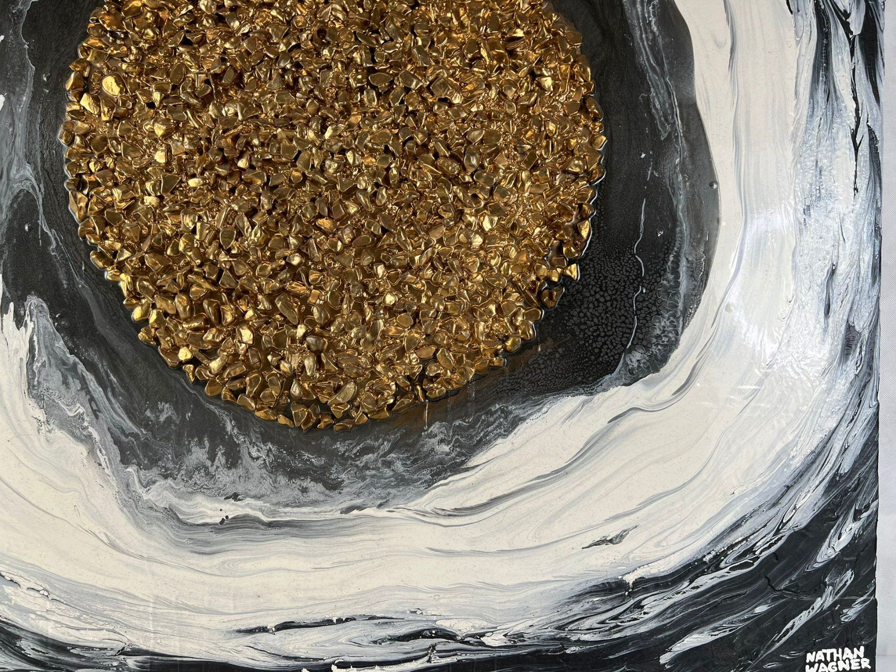Dipinti: Goldener Mond | Wagner-Gemälde – Nuovo (secondo la descrizione) da Winterthur venduto da the_y68m 3