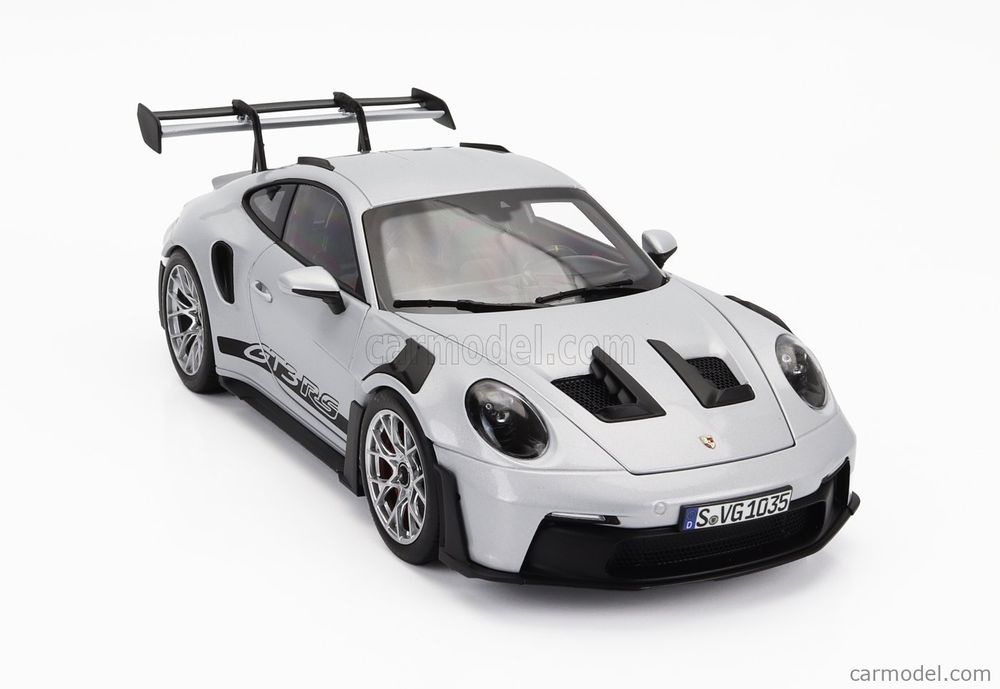 PORSCHE 911 GT3 RS 2022 ICE GRAY 1:18 NOREV | Acheter sur Ricardo