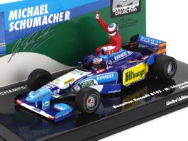 Schumacher/Alesi Taxi-Ride Benetton Formel 1 Ferrari 1:43