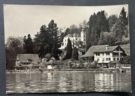 Schloss Meggenhorn am Vierwaldstättersee, Bootshaus, ca 1950