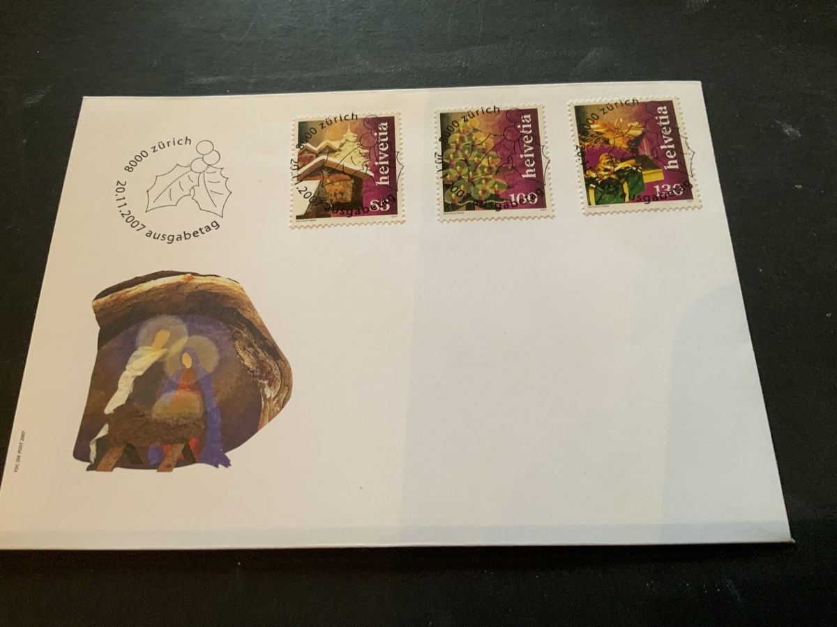 Tutti i francobolli: 2007 WEIHNACHTSBRÄUCHE FDC VOLL EINWANDFREI – Usato da Beinwil am See venduto da Ricri