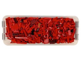 LEGO Steine Rot 2.009kg