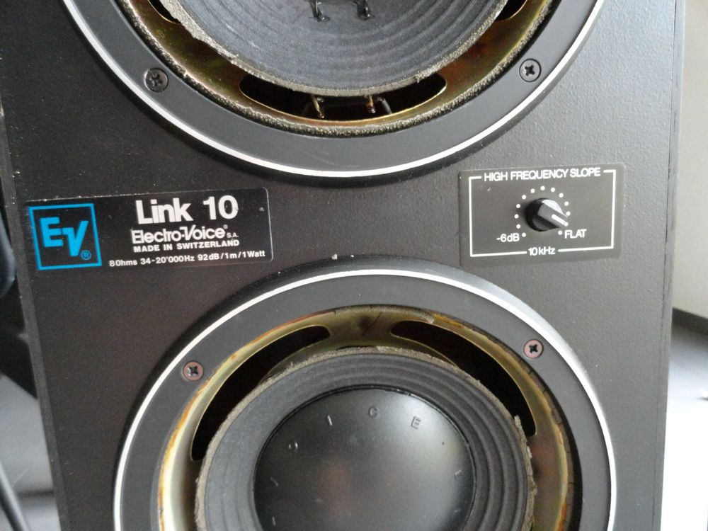 ELECTRO VOICE LINK 10 ALS ERSATZTEILLAGER ODER RESTAURIEREN (Defekt) in ...