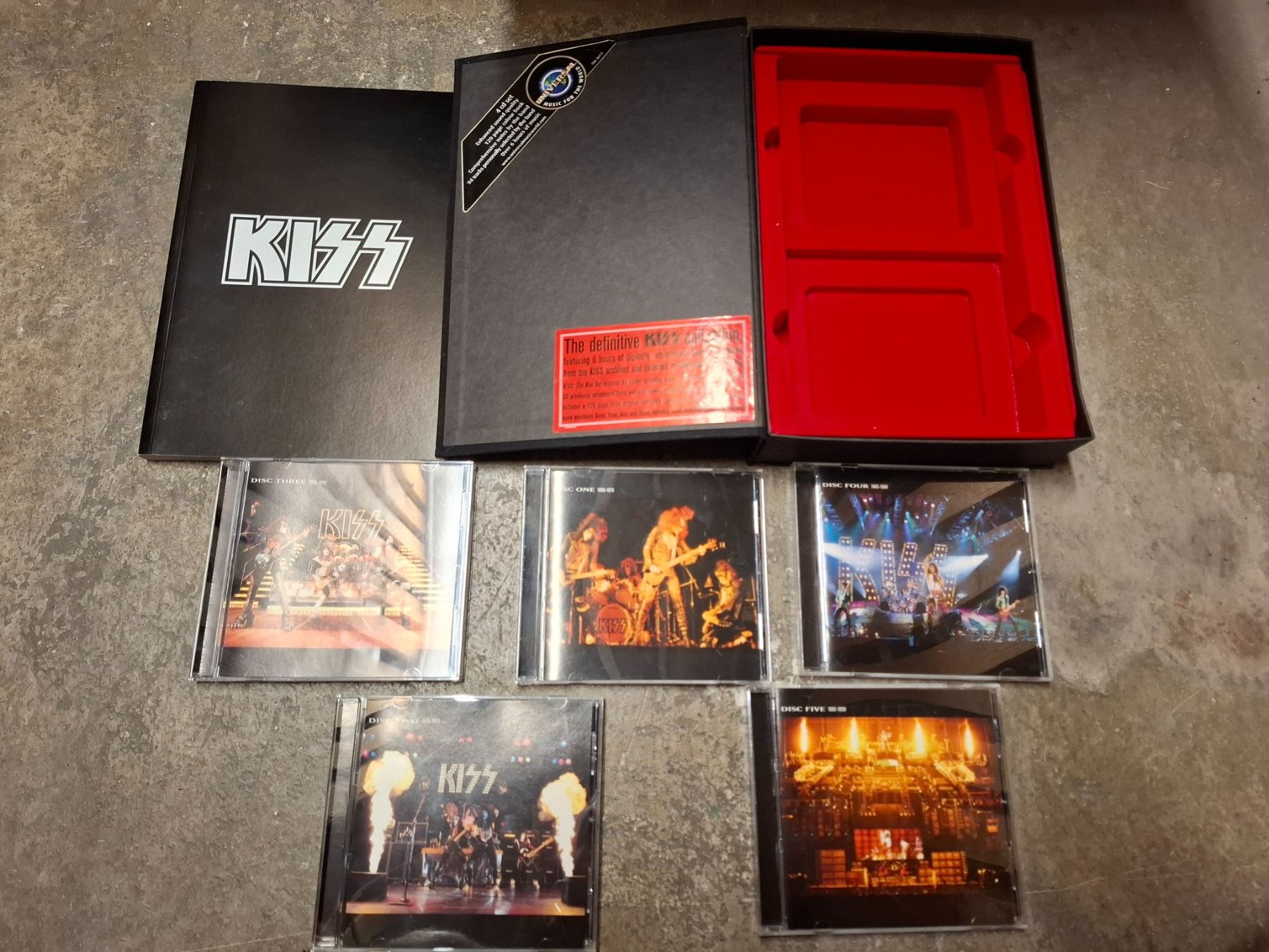 CD: Kiss Box set - Edition Limited 5 CDS – Usato da Onex venduto da kal_b2w8 2