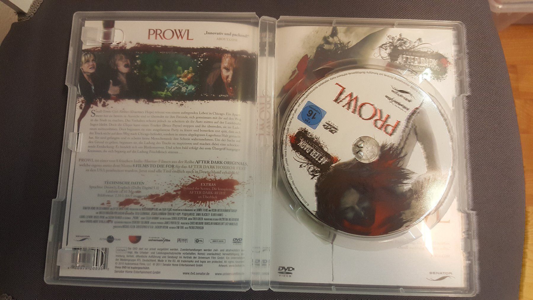 Tutti i DVDs: DVD Prowl – Usato da Dierikon venduto da tasticfantastic 2