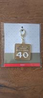 Super Mario Bros 40th Anniversary Keychain Item + Sticker