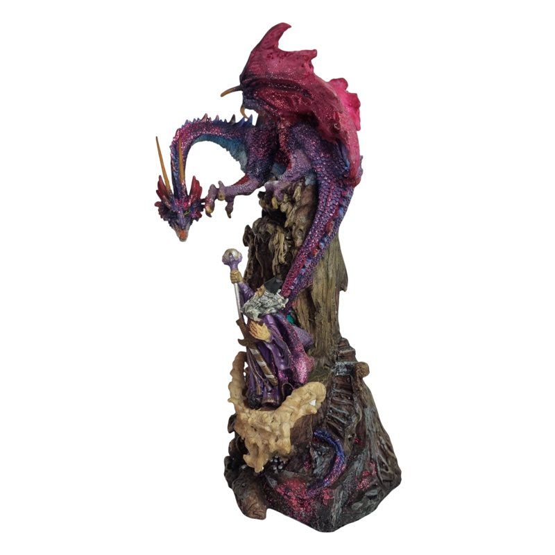 Figurines: ELEGATE Drache mit Zauberer | 35 x 16 cm – D'occasion à Wangen b. Olten par Restwert_Wangen 6