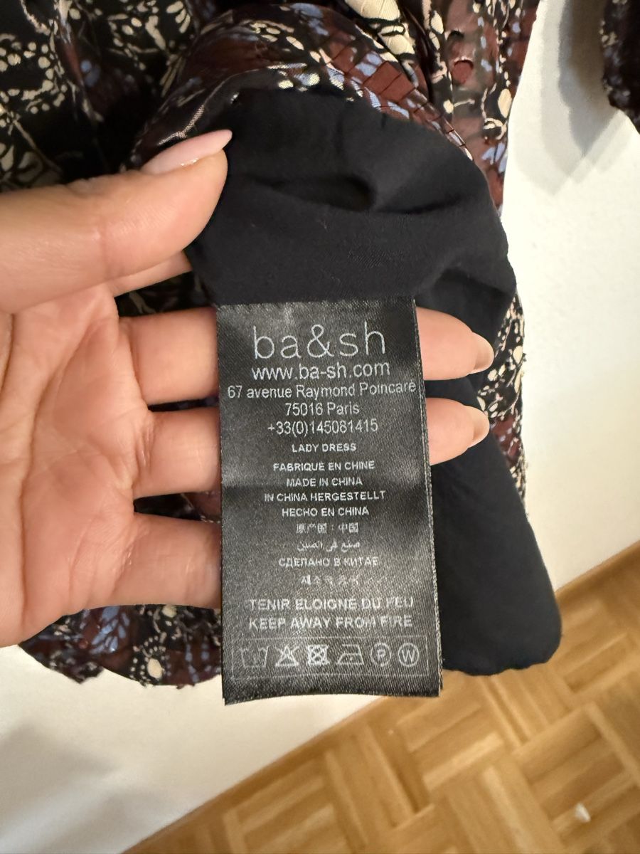 Ba&Sh Vestiti: Ba&sh Kleid, Grösse 1, Blumenmuster – Usato da Stäfa venduto da buecher10 6