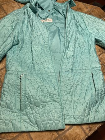 Bogner Chic Giacca turchese trapuntata-tg M-per stagione 👍!