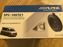 Alpine Lautsprecher SPC-106T61 16.5cm VW T6.1 Front Neu