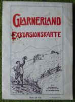 Glarnerland. Exkursionskarte 1912
