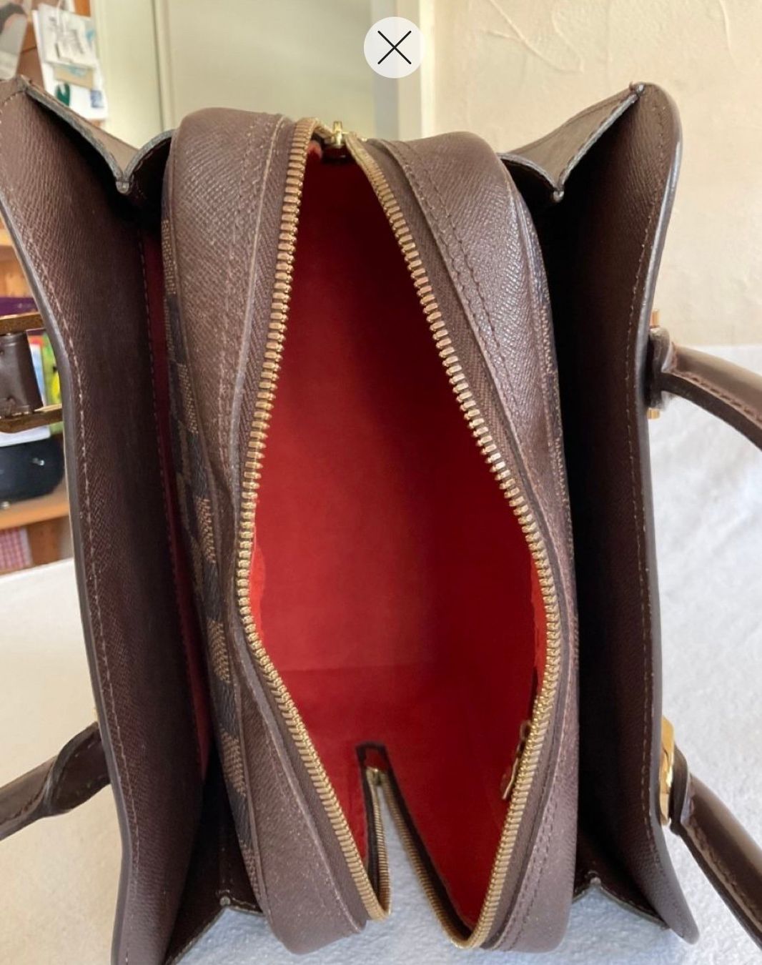 Louis Vuitton Borse da donna: Vuitton Triana damier ébène – Usato da Corseaux venduto da Mililaforet75 8