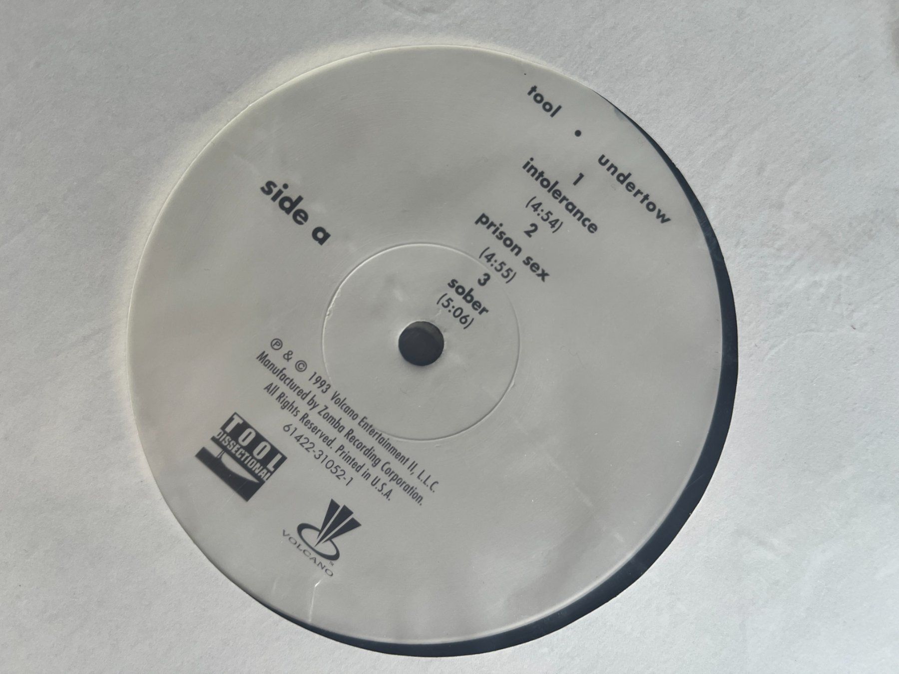 Vinyles: Tool - Undertow 2x Vinyl LP – D'occasion à Effretikon par ChrisLamberger 2