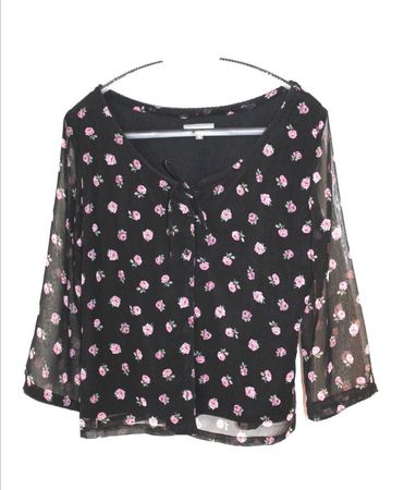 Vintage Bluse Louisiana Gr. 40