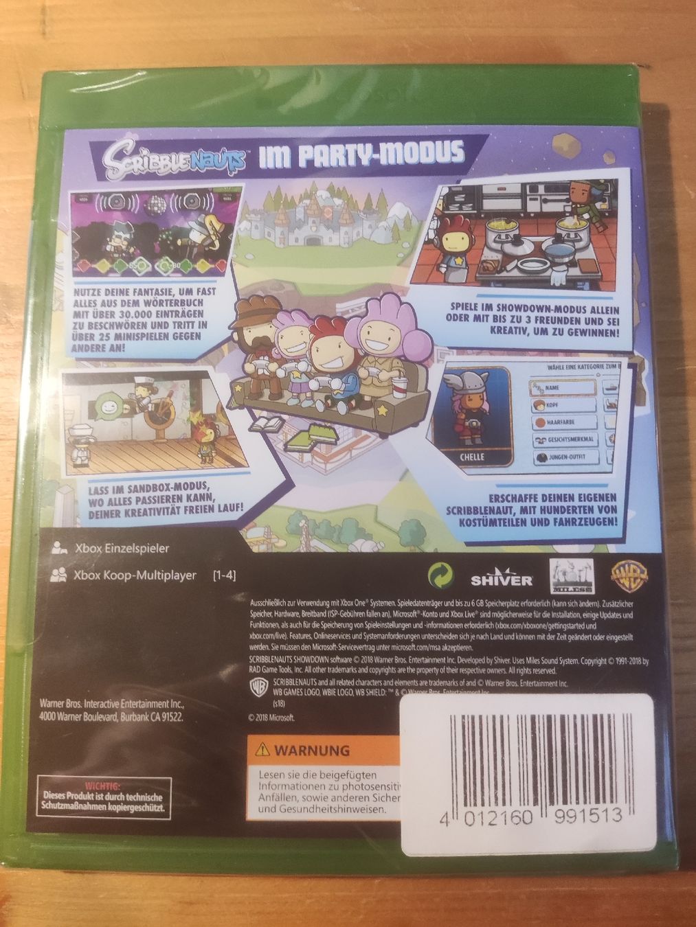 Microsoft Giochi: Scribblenauts Showdown (Xbox 360) NEU und OVP – Nuovo e nell'imballaggio originale da Oberembrach venduto da giu_7ksd 1