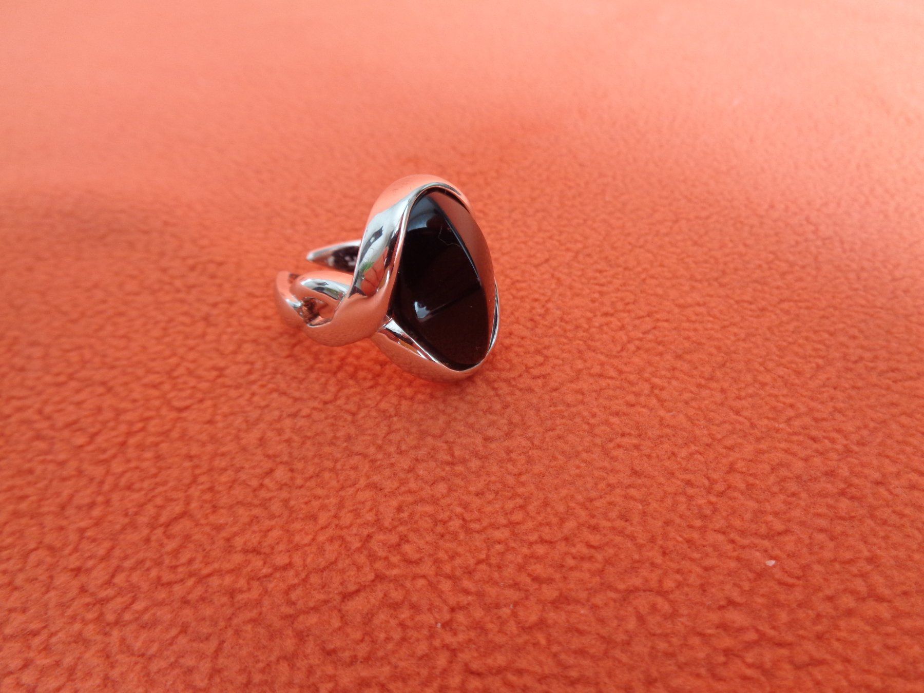 Anelli: Silberring mit Onyx - Sterling Silber 925 Grösse 57 – Nuovo (secondo la descrizione) da Chur venduto da omonia 6