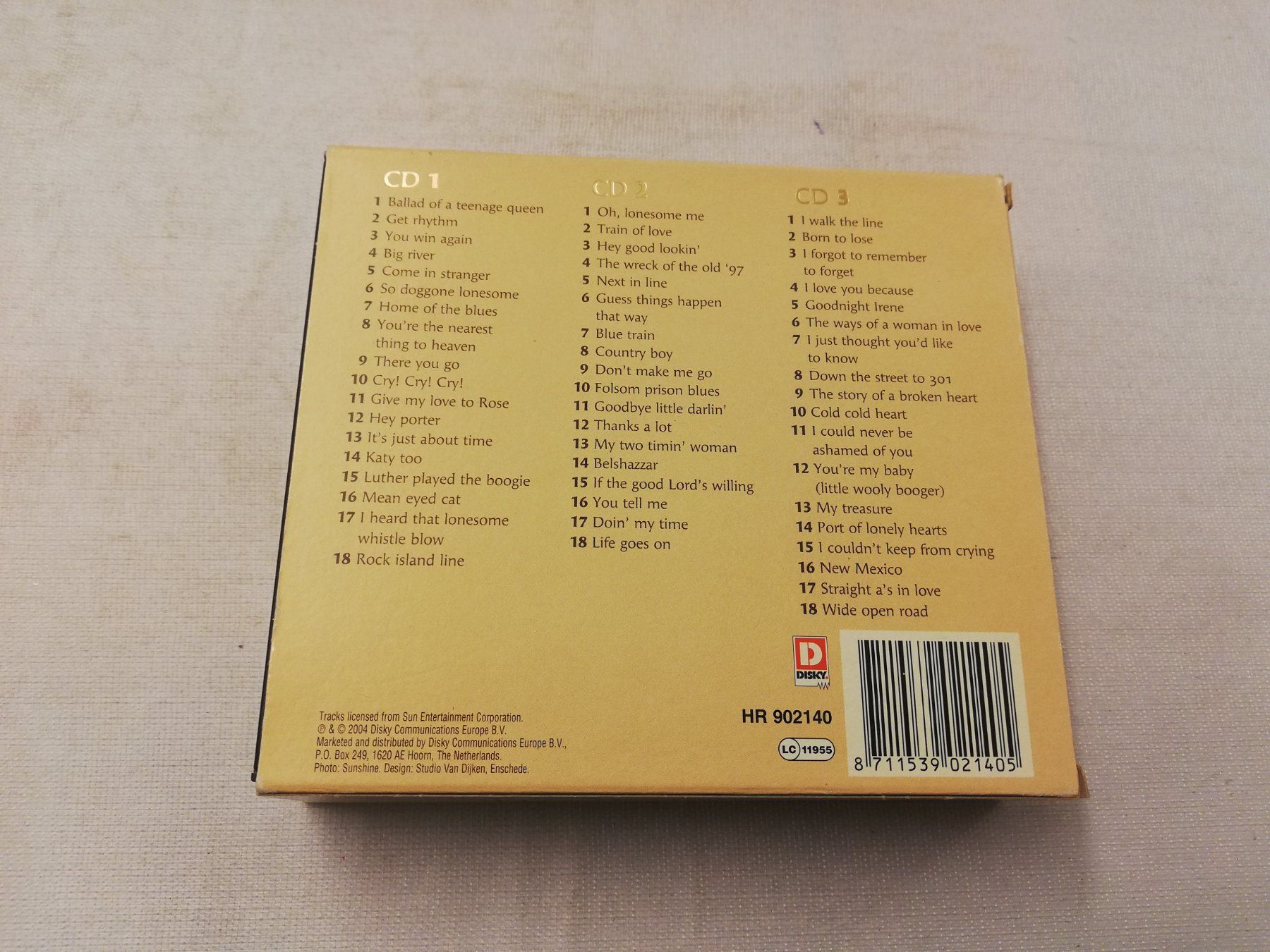 CD: JOHNNY CASH - THIS IS GOLD - 3 CD – Usato da Bern venduto da Vinylsound.ch 1