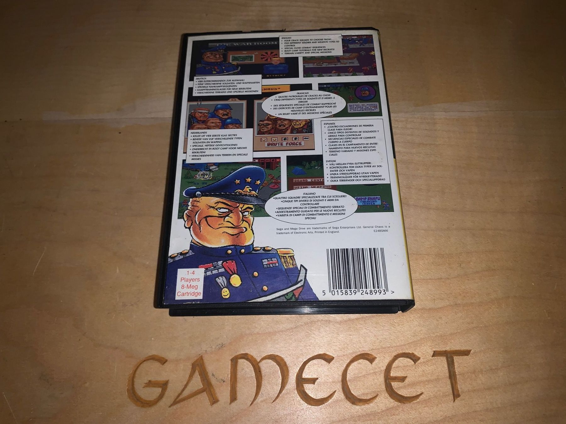 Sega Giochi: General Chaos Sega Mega Drive – Usato da Steinach venduto da Gamecet 2
