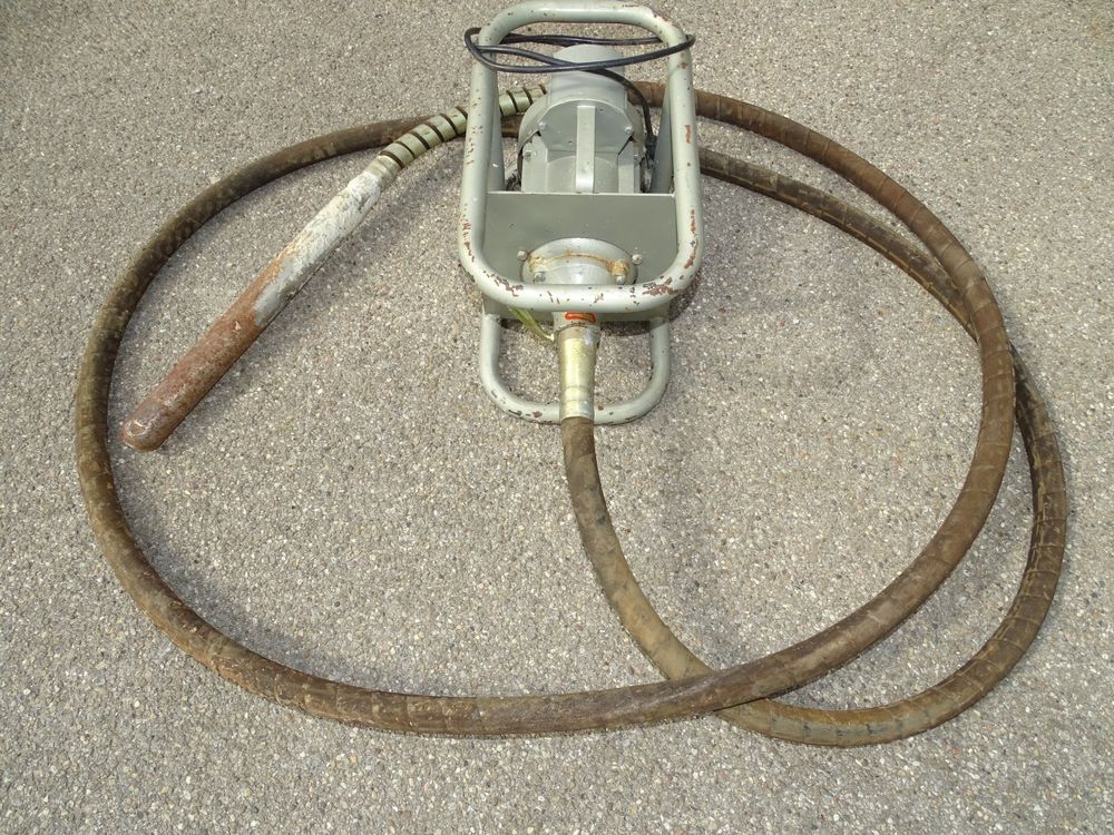 Elektro Beton Vibrator Betonrüttler 800W (Neu (gemäss Beschreibung)) In