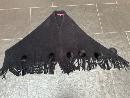 Poncho, DERHY KIDS, Mädchen, 8/10Y, sehr KUSCHLIG & SÜSS