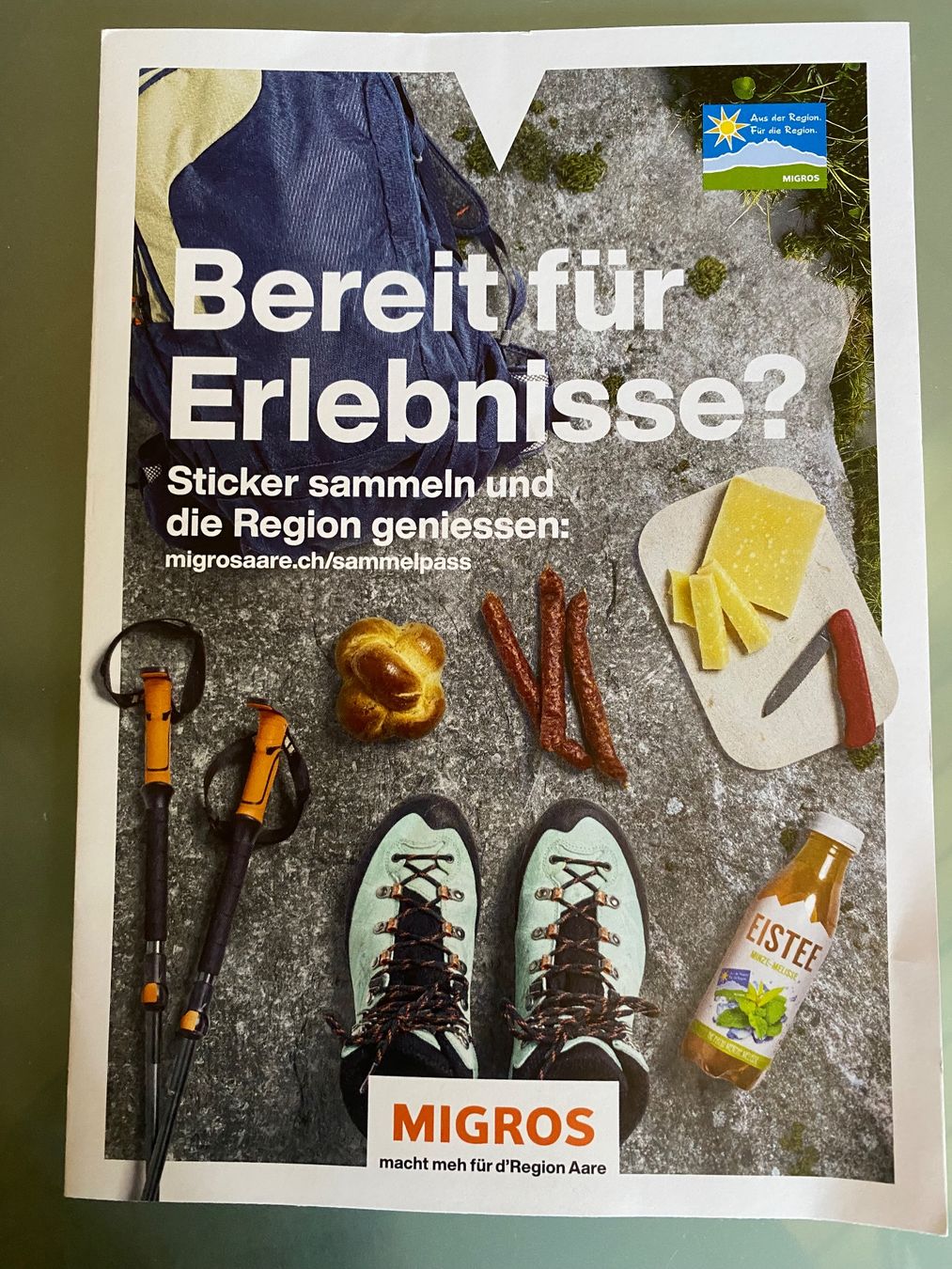 Migros Raccolte di bollini & punti: Migros Aare Sammelspass 20 Sticker – Nuovo (secondo la descrizione) da Murgenthal venduto da anmedlung