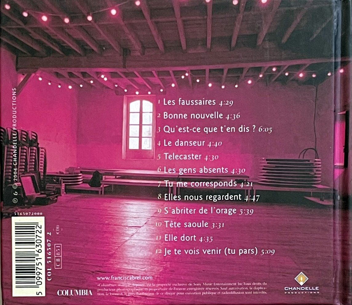CDs: Francis Cabrel - Les beaux dégâts – Gebraucht aus Savagnier von Ne2065 1