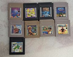 Gameboy Classic Spiele original 10  Stück 
