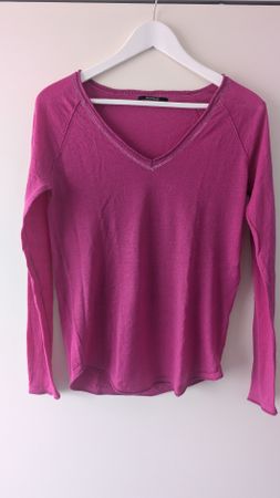 Pullover Kookai 100% Merinowolle Gr. 38-40 in fuchsia