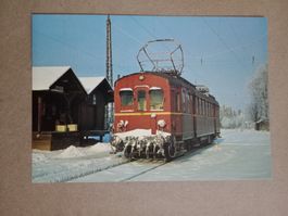 AK Bahn DB Elektro Triebwagen ET 90 03 Bahnhof Feilnbach