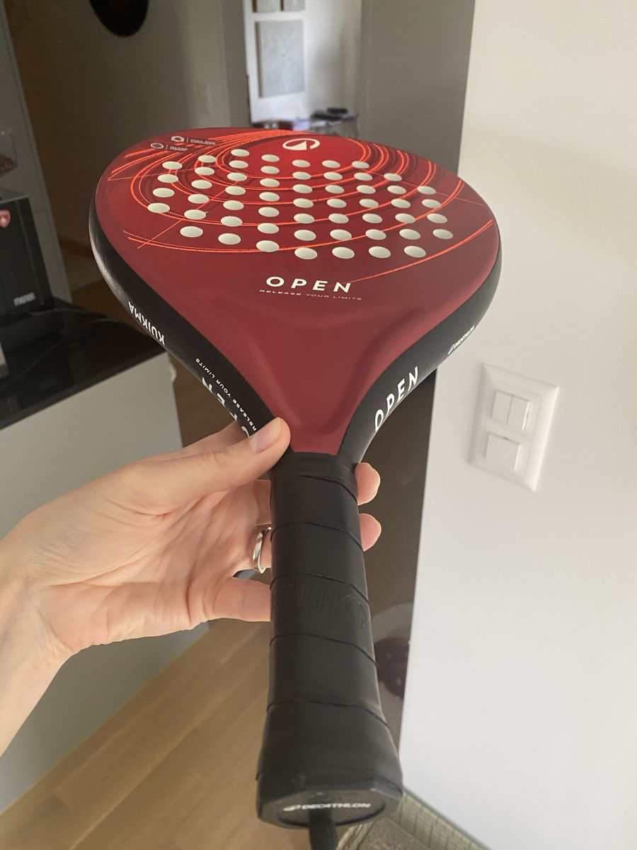 Racchette: KUIKMA Padelschläger Erwachsene - PR Open rot – Usato da Wetzikon ZH venduto da rit_ramtr 2