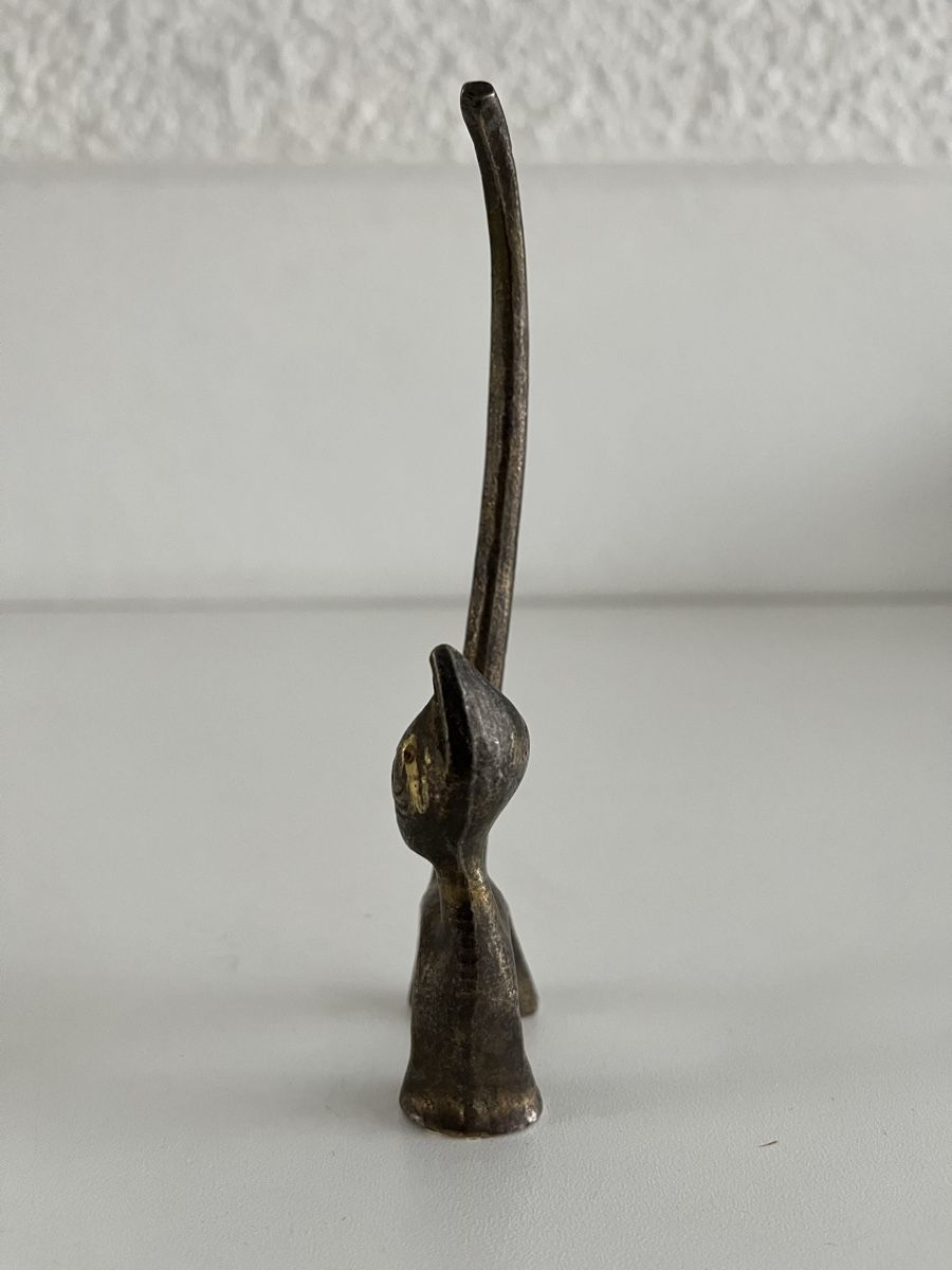 Statuette: Vintage Ringhalter aus Metall – Usato da Wetzikon ZH venduto da seli03 2