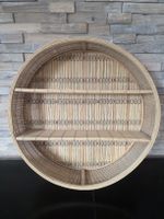 Étagère murale en osier 57x57x15cm
