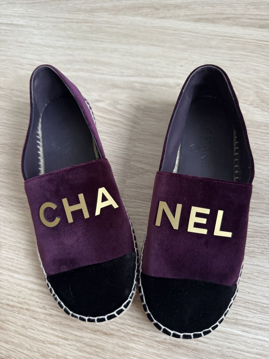 Chanel Scarpe da donna: Chanel Espadrilles Samt Gr. 37 Neu – Nuovo e nell'imballaggio originale da Killwangen venduto da was.sharp 1