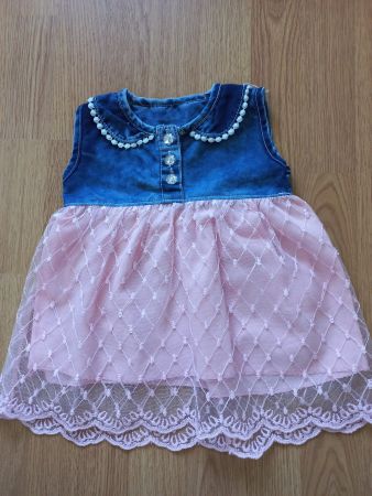 hübsches Mädchen Kleid für Sommer