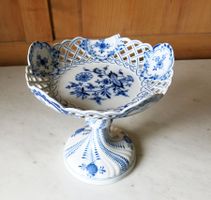 Defekte Original Meissen Durchbruchschale Zwiebelmuster