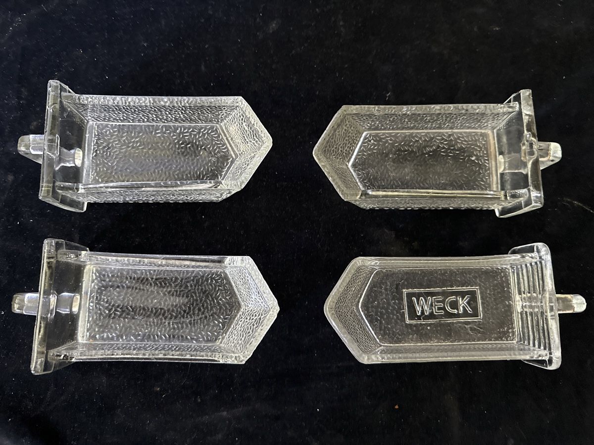 Behälter & Ähnliches: 4 Glasschütten, eine davon eine Weck – Gebraucht aus Zürich von Chaeffeler 1