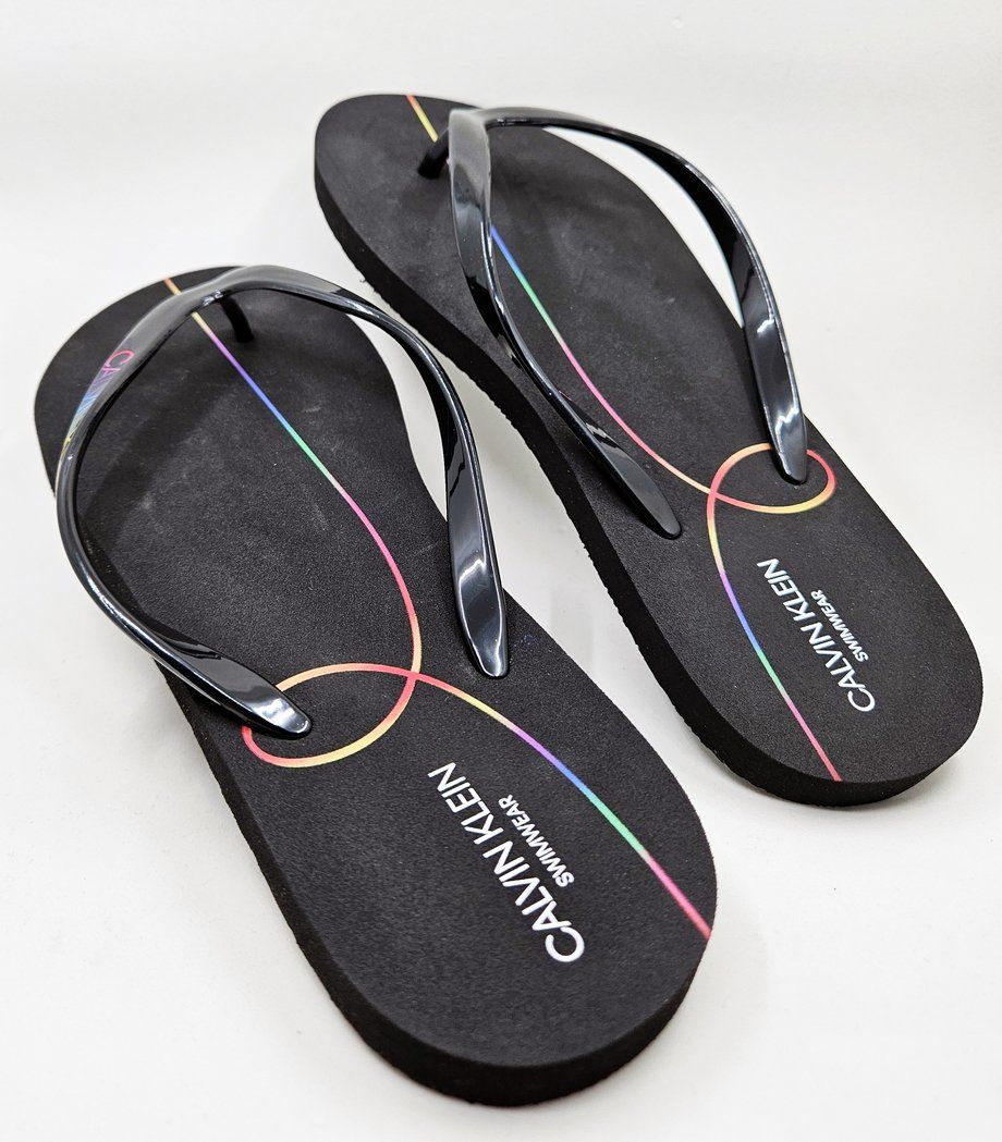 Calvin Klein Scarpe da donna: Flip-Flop Calvin Klein (Grösse 39) – Nuovo (secondo la descrizione) da Zürich venduto da Numark 3