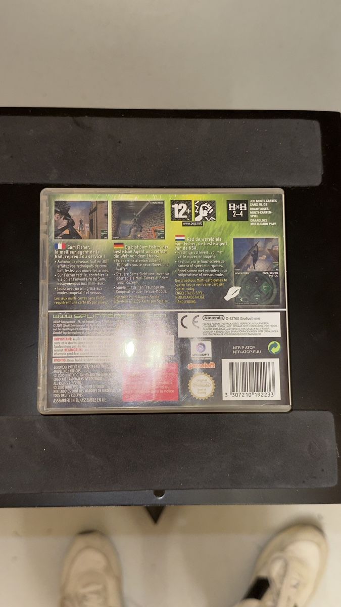 Nintendo Giochi: Tom Clancy's Splinter Cell Chaos Theory Nintendo DS Spiel – Usato da Luzern venduto da robinstutz 5