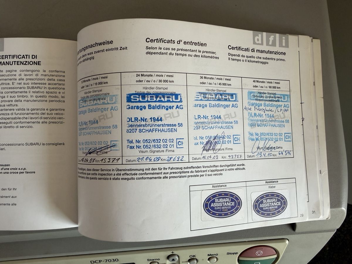 Subaru Autos: Subaru Outback 2.5i – D'occasion à Hasle LU par flavio79 8