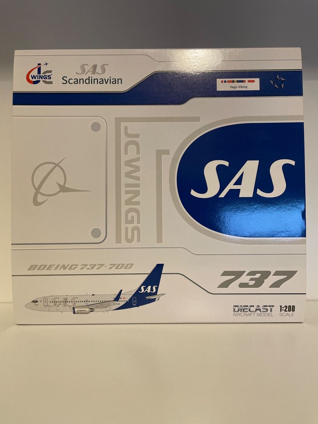 Boeing Kit di modellismo & Modellini statici: SAS B737-700 / Flaps Down / 1:200 / JC Wings – Usato da Bülach venduto da jon_z9x8 6