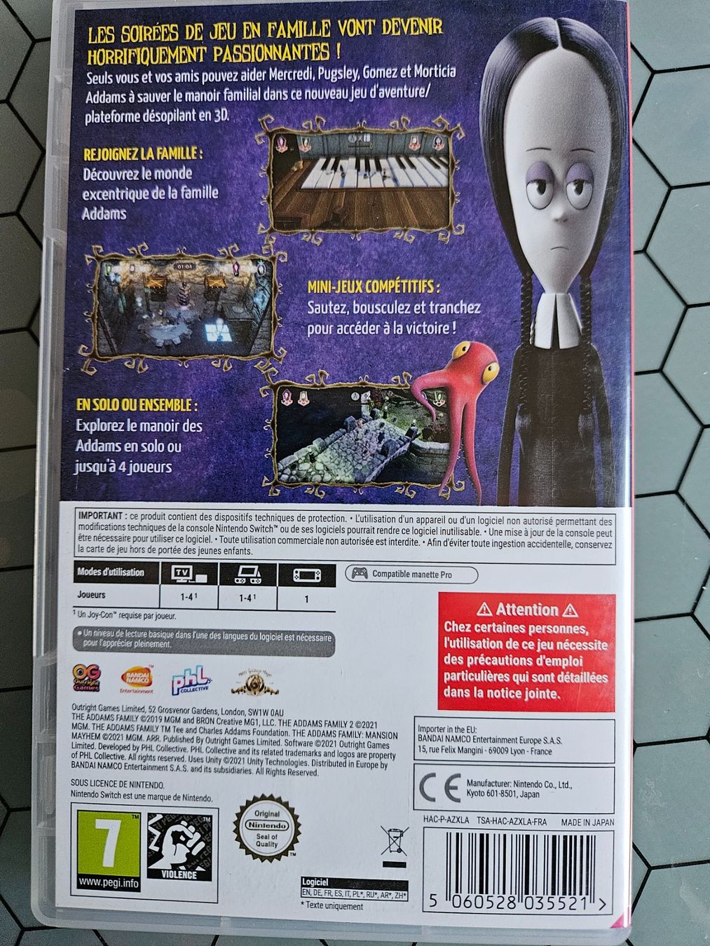 Nintendo Giochi: La Famille Addams Switch – Usato da Genève venduto da Pedro67 2