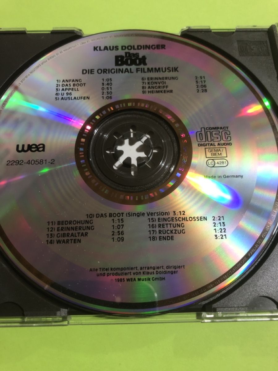 CD: Klaus Doldinger - Das Boot – Usato da Flaach venduto da rubo7 1