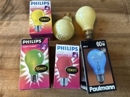 6 Stk Glühlampen Vintage - gebraucht